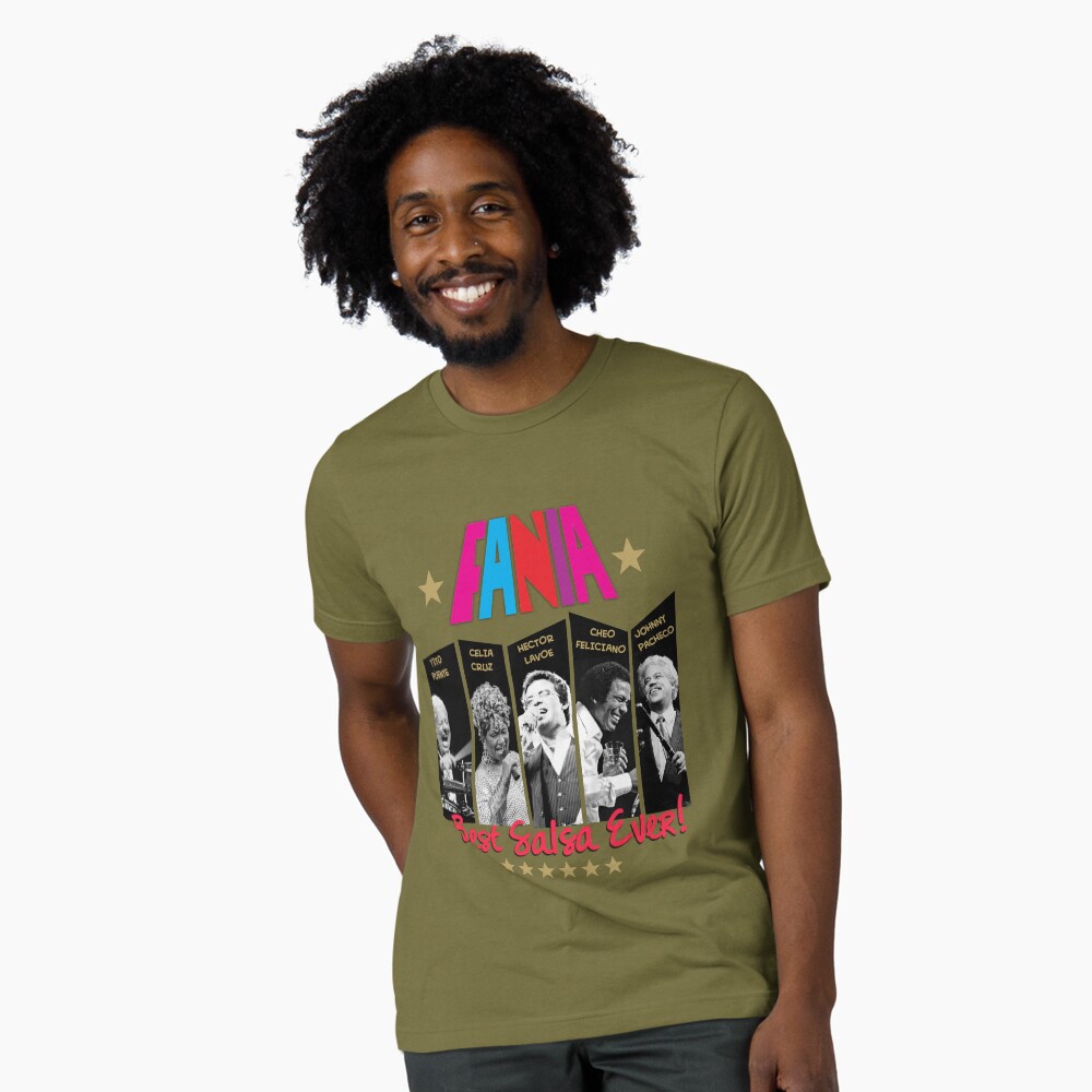Best Salsa Singers  El dia de mi Suerte. Fania Oversized T-Shirt