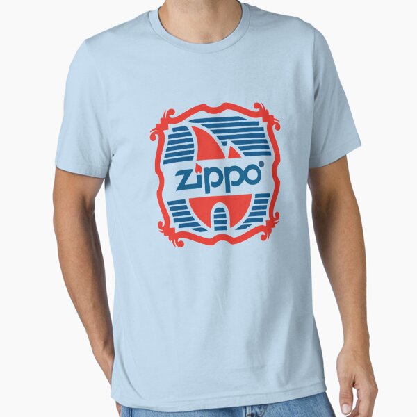 Vista previa del artículo con la obra «MEJOR VENDEDOR - Mercancía Zippo Camiseta esencial», diseñado y vendido por Michchiebel.