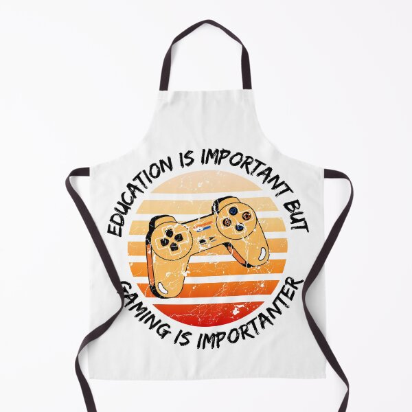 Item preview, Education Is Important But Gaming Is Importanter designed and sold by LuckyKermit.