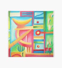 abstract VIII. oil Scarf