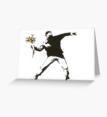 BANKSY Greeting Card