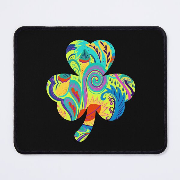 Item preview, Trippy Psychedelic Shamrock Green Lucky St Patricks Day designed and sold by Click-Like.