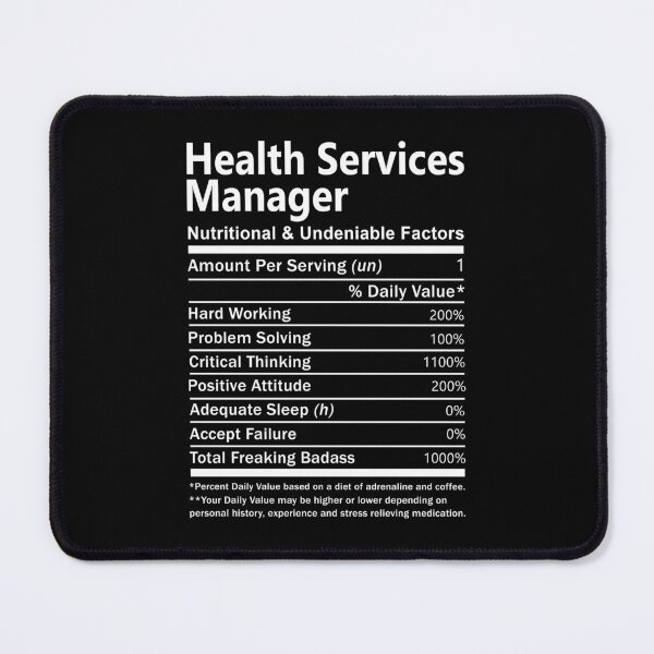 Item preview, Health Services Manager  T Shirt - Nutritional Daily Factors Job Gift Item Tee designed and sold by anthonyodo.