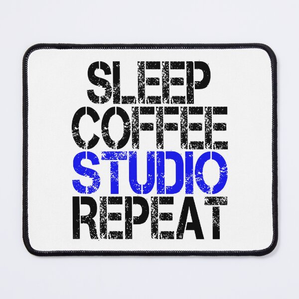 Item preview, Sleep Coffee Studio Repeat, Grunge  designed and sold by ACC .