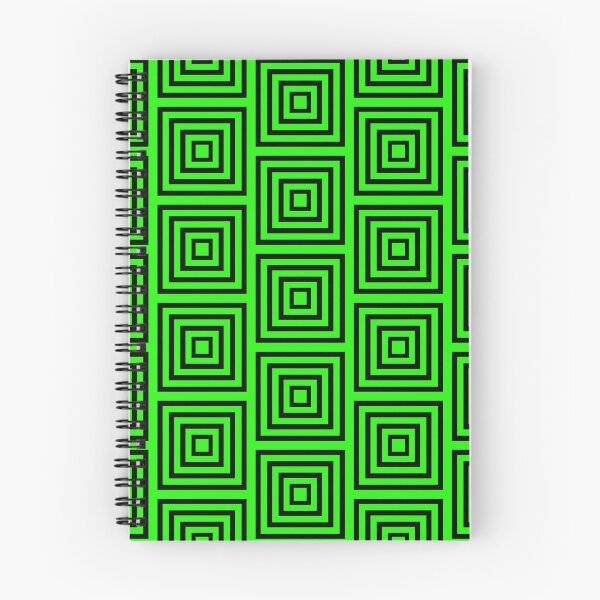 Item preview, Eternal squares pattern green. v2.  designed and sold by Ray Loka.