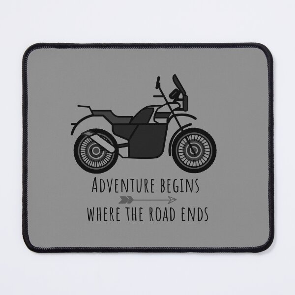 Item preview, Adventure Begins Where The Road Ends designed and sold by WeStarDust.