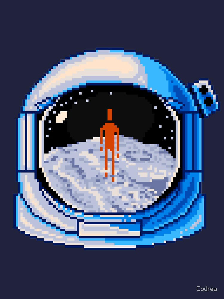 Astronaut Helmet Pixel Art Lightweight Hoodie For Sale By Codrea astronaut-helmet-pixel-art-lightweight-hoodie-for-sale-by-codrea