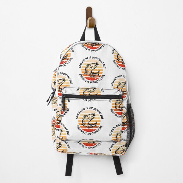Item preview, Education Is Important But Fishing Is Importanter designed and sold by LuckyKermit.