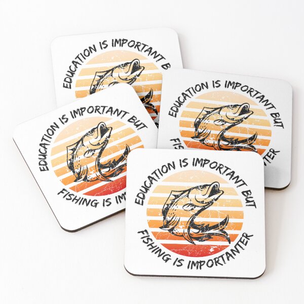 Item preview, Education Is Important But Fishing Is Importanter designed and sold by LuckyKermit.