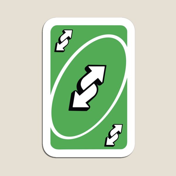 Green Uno Reverse card U No Reverse card high definition  Art Board Print  for Sale by Rosemoon2k