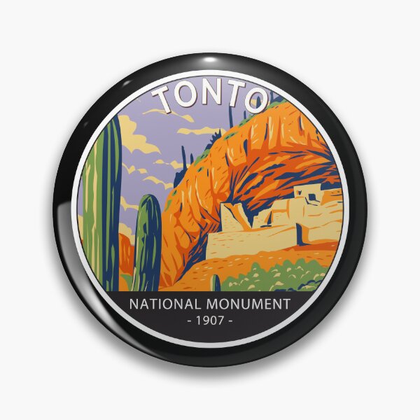 Item preview, Tonto National Monument Arizona Circle designed and sold by KrisSidDesigns.
