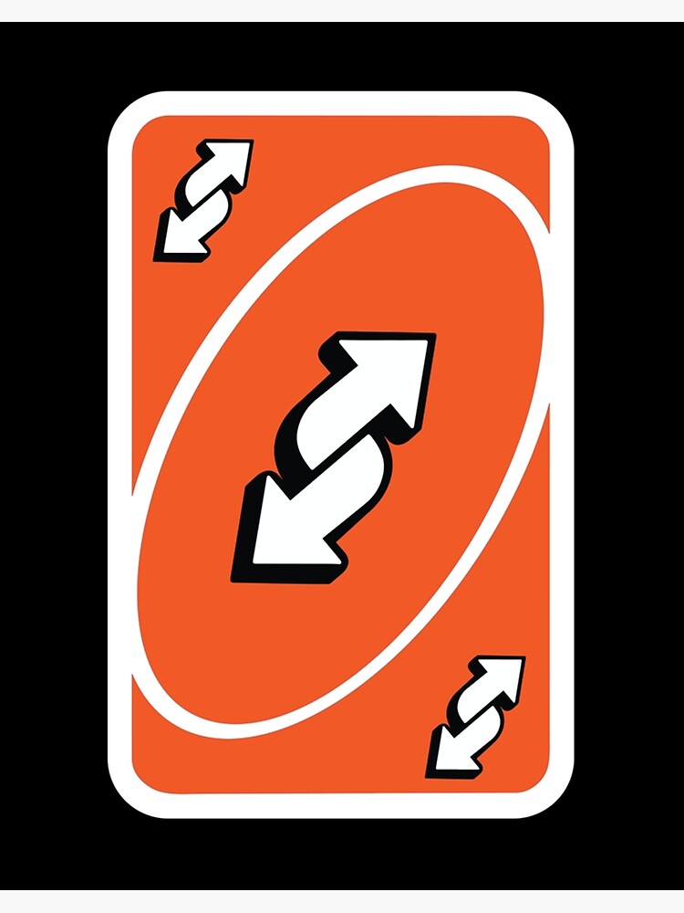 uno reverse card | Art Print