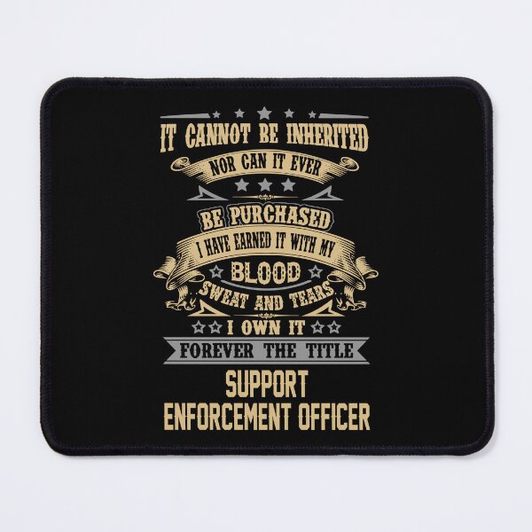 Item preview, Support Enforcement Officer T Shirt - Forever The Title Job Gift Item Tee designed and sold by celiagomez456.