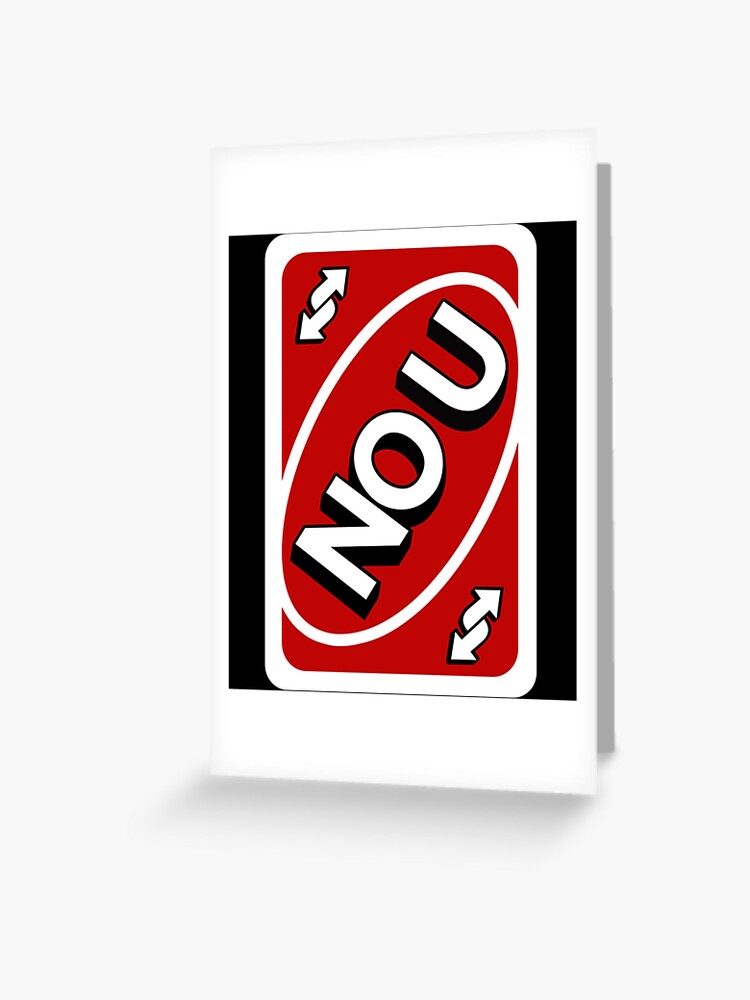 Uno Reverse Greeting Cards for Sale