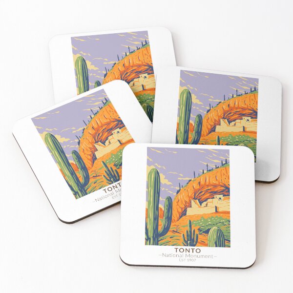 Item preview, Tonto National Monument Arizona Vintage designed and sold by KrisSidDesigns.