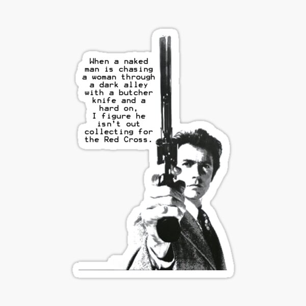 Dirty Harry Charity Sticker