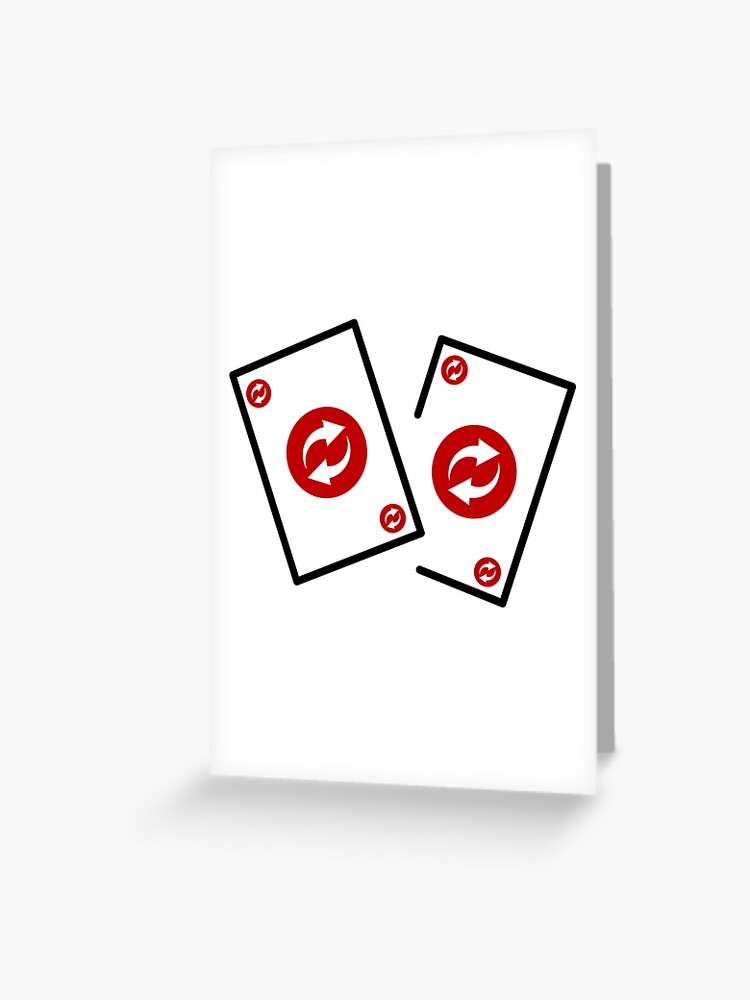 4 Uno Reverse Cards Red, Yellow, Green and Blue Uno reverse cards  Poster  for Sale by Rosemoon2k