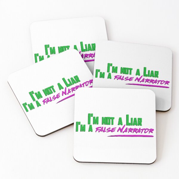 Item preview, I'm not a Liar I'm a false Narrator designed and sold by ProdbyNiECO.