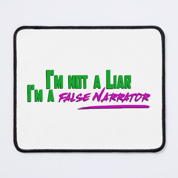 Item preview, I'm not a Liar I'm a false Narrator designed and sold by ProdbyNiECO.