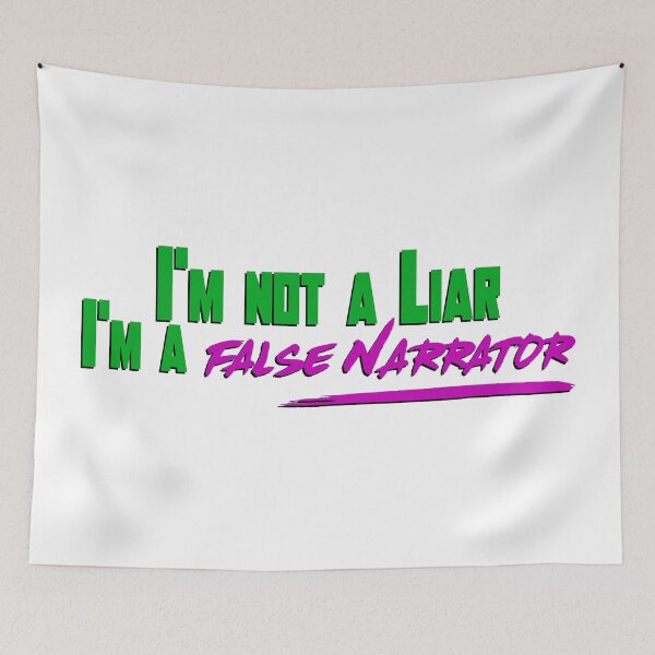 Item preview, I'm not a Liar I'm a false Narrator designed and sold by ProdbyNiECO.