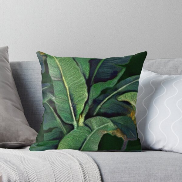 Item preview, Banana Leaves (painting) designed and sold by BadBehaviour.