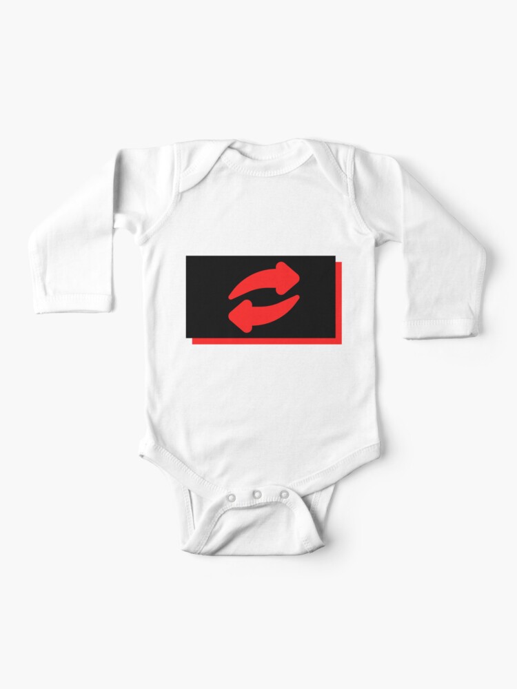 Red Uno Reverse Card  Baby One-Piece for Sale by Rosemoon2k