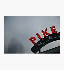 Pike Place Market - Seattle, Washington, USA Travel Fog Photographic Print