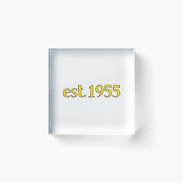 Item preview, Est. 1955 Cartoonish Retro Birthday designed and sold by MSA-42.