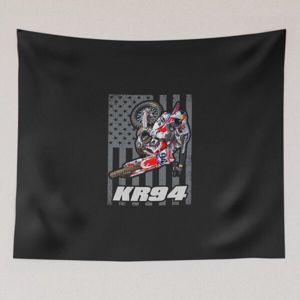 Item preview, Ken Roczen KR94 American Flag 450 94 USA Supercross Champion Essential T-Shirt designed and sold by ArminGerber.