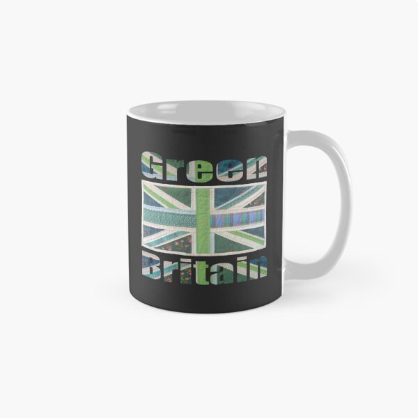 Item preview, Green Britain - Green Patchwork Union Jack Flag     designed and sold by ObbviusDesign.