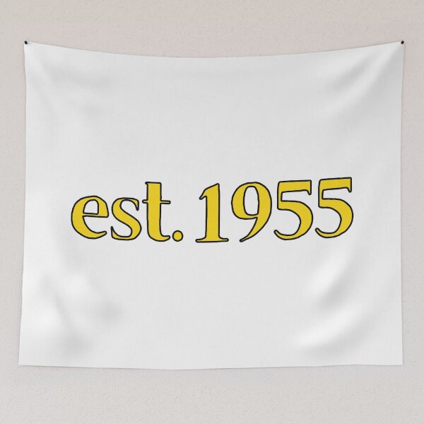 Item preview, Est. 1955 Cartoonish Retro Birthday designed and sold by MSA-42.
