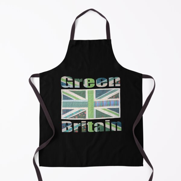 Item preview, Green Britain - Green Patchwork Union Jack Flag     designed and sold by ObbviusDesign.