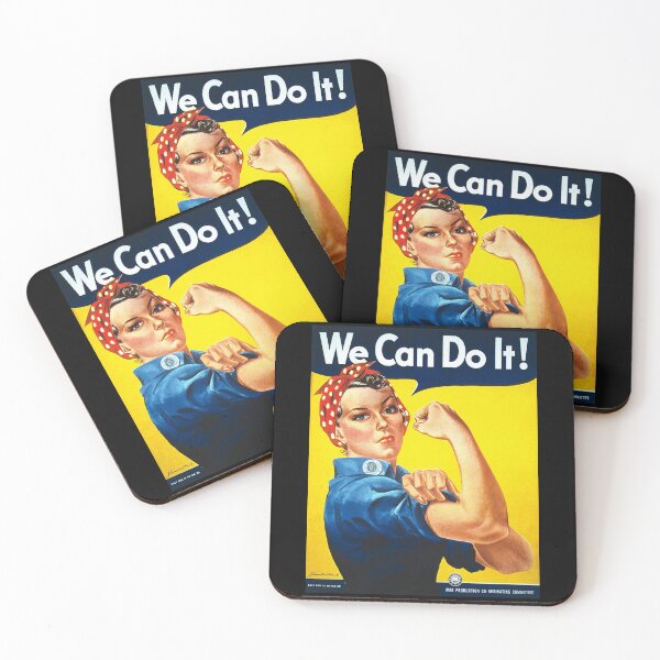 Item preview, Rosie the Riveter. WE CAN DO IT. Howard Miller, American, wartime, propaganda, . Photographic  designed and sold by ObbviusDesign.