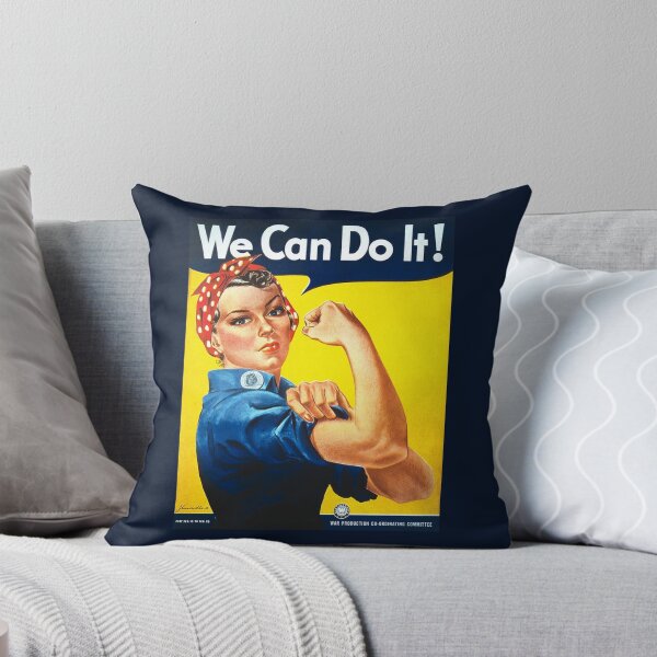 Item preview, Rosie the Riveter. WE CAN DO IT. Howard Miller, American, wartime, propaganda, . Photographic  designed and sold by ObbviusDesign.