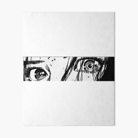 Cute Anime Eyes Art Board Print for Sale by Jessiecrow87