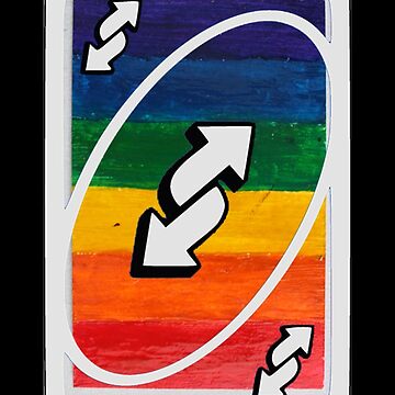 4 Uno Reverse Cards Red, Yellow, Green and Blue Uno reverse cards  Poster  for Sale by Rosemoon2k