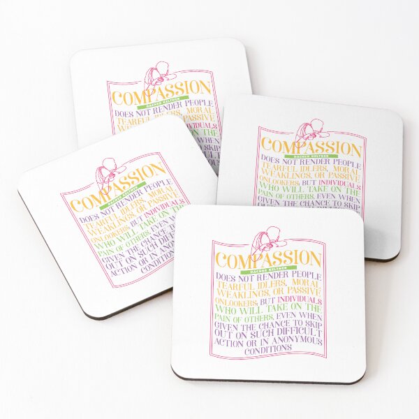 Item preview, Compassion Inspirational Quote designed and sold by garmentoffaith.