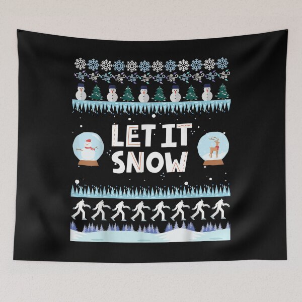 Item preview, Let It Snow Ugly Christmas Sweater Festive Winter Holiday  designed and sold by brita797.