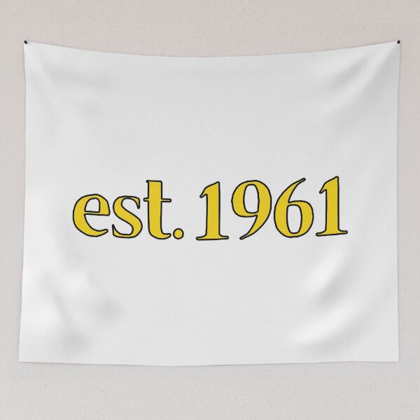 Item preview, Est. 1961 Cartoonish Retro Birthday designed and sold by MSA-42.