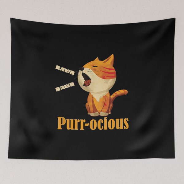 Item preview, My Ferocious Precious Purr Ocious Kitten Cat Lover  designed and sold by aprilsav.