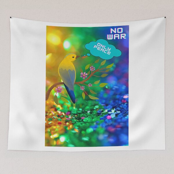 Item preview, No war designed and sold by Shraddha Upadhyay.