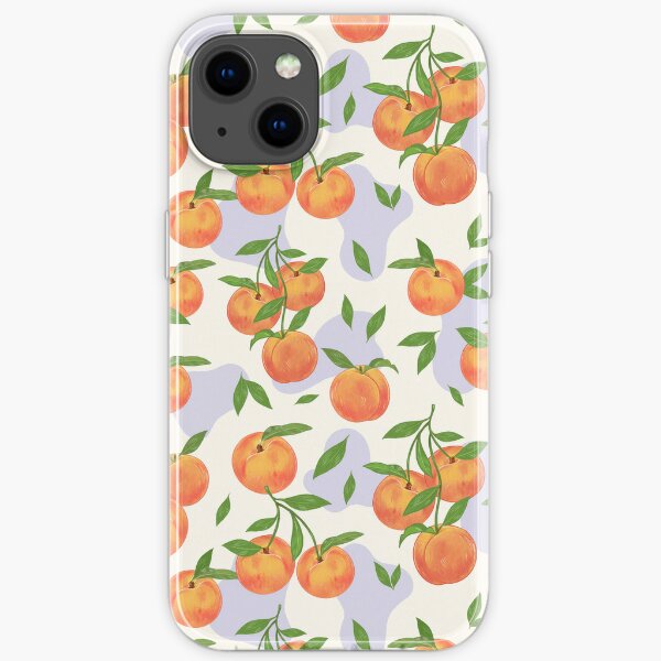 Peaches Illustration iPhone Soft Case