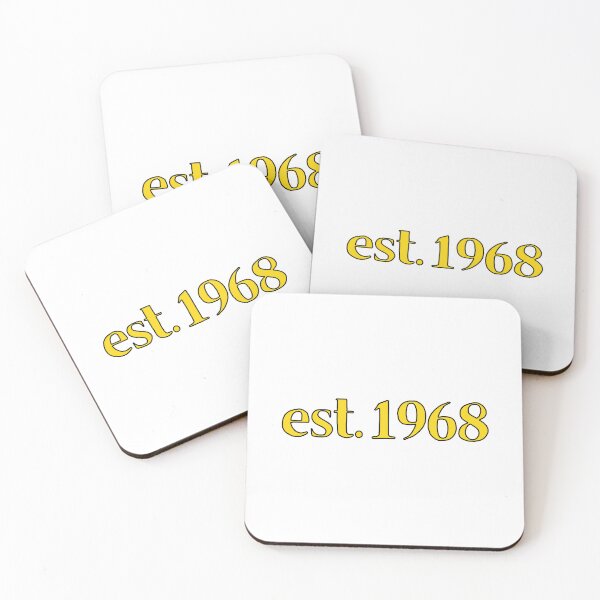 Item preview, Est. 1968 Cartoonish Retro Birthday designed and sold by MSA-42.