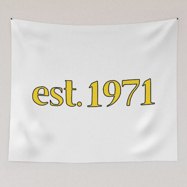 Item preview, Est. 1971 Cartoonish Retro Birthday designed and sold by MSA-42.
