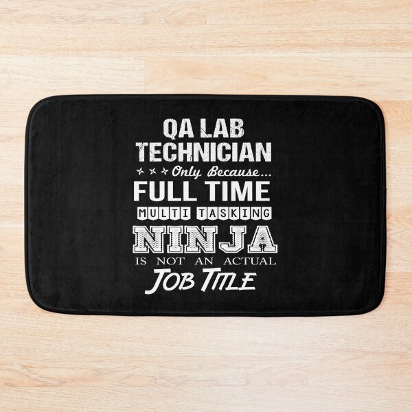 Item preview, Qa Lab Technician T Shirt - Ninja Job Gift Item Tee designed and sold by ritterdick.