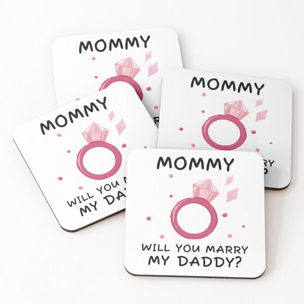 Item preview, Mommy will you marry my daddy marriage proposal baby onesie designed and sold by Tiny-Piggy.