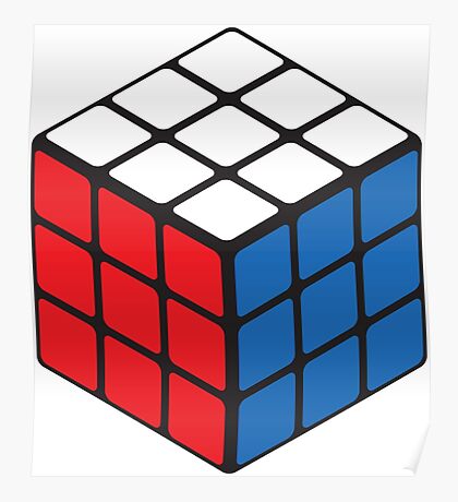 Rubiks Cube: Posters | Redbubble