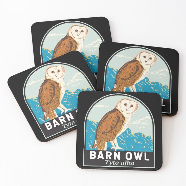 Item preview, Barn Owl Emblem designed and sold by KrisSidDesigns.