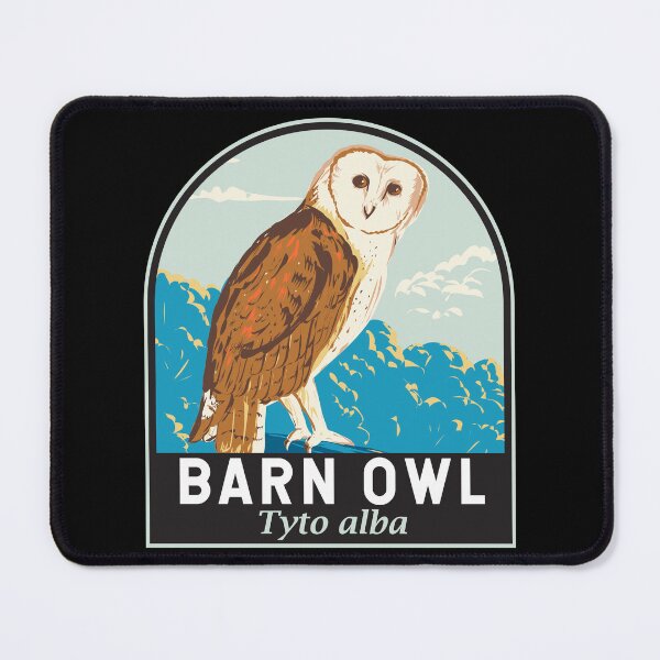 Item preview, Barn Owl Emblem designed and sold by KrisSidDesigns.