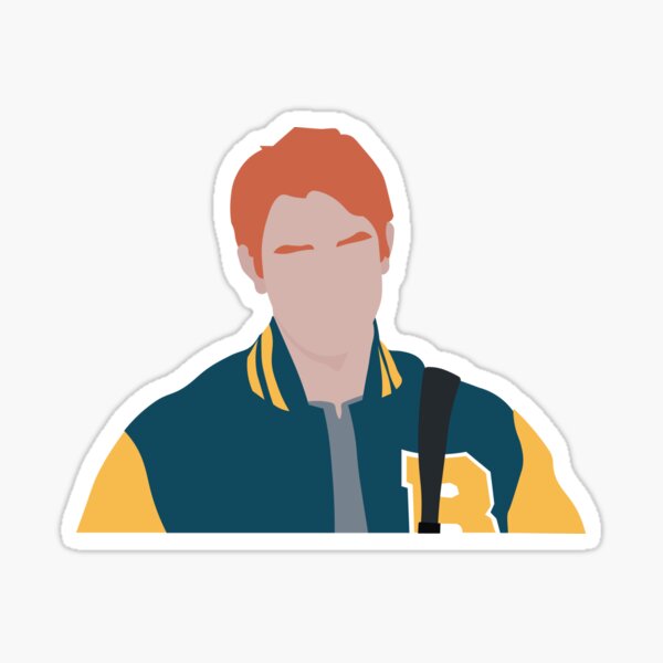 Archie Andrews No Writing Sticker By Frnknsteinn Redbubble